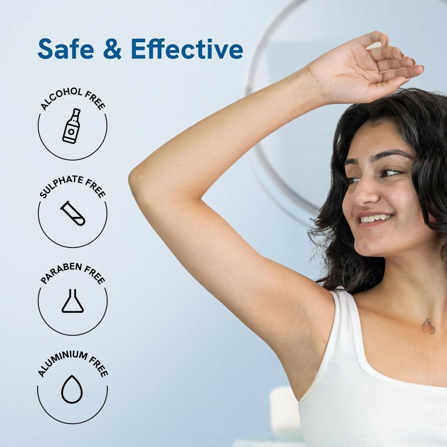 BeBodywise 4% AHA BHA Underarm Roll On (Oudh Fragrance)