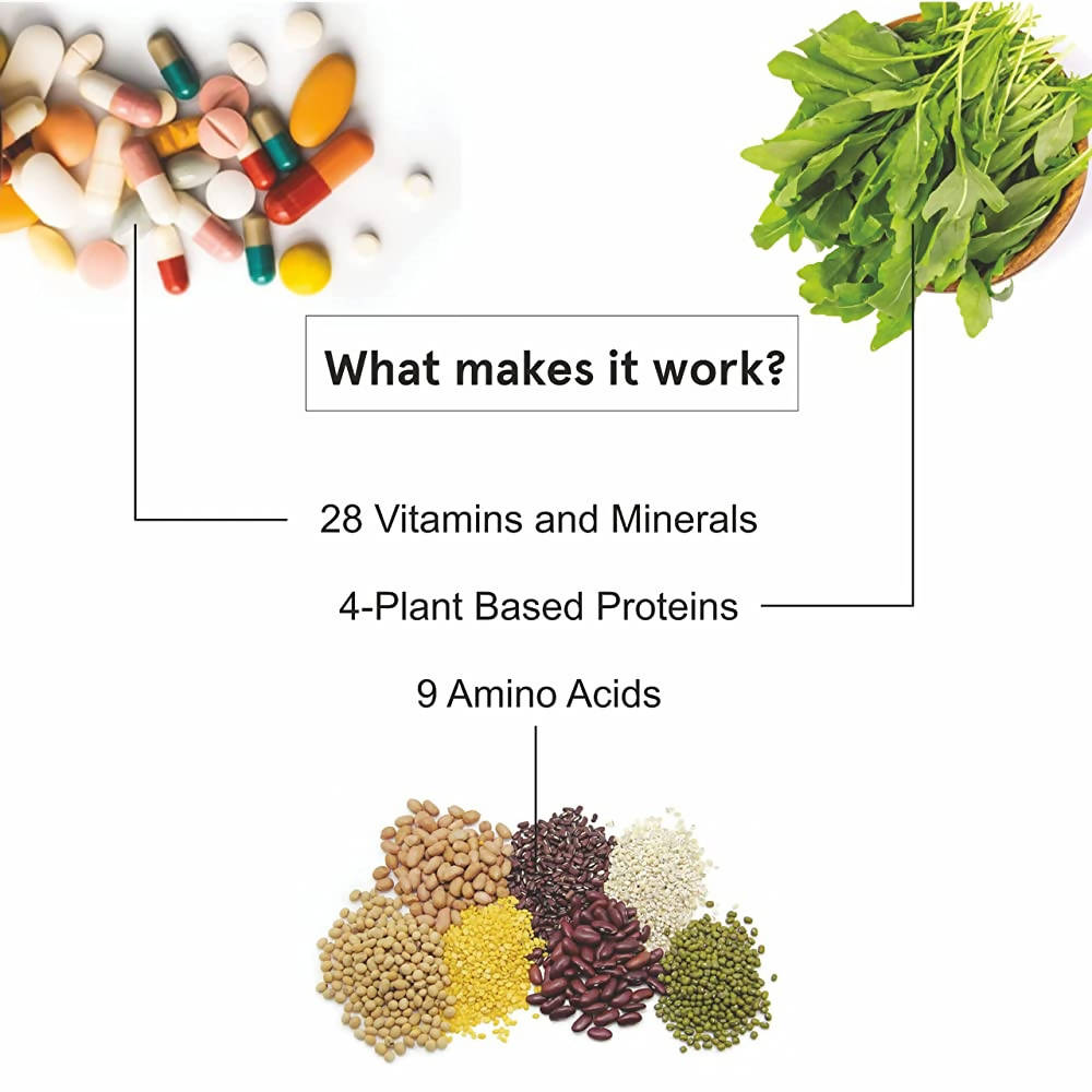 BeBodywise Vegan Plant Protein Powder for Women