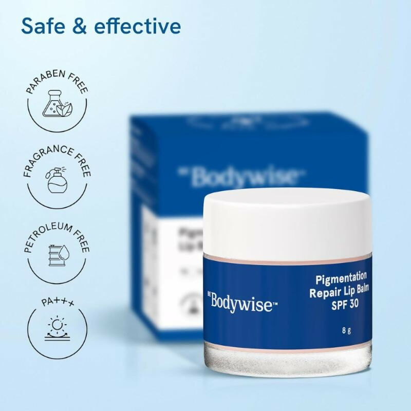 BeBodywise Lip Pigmentation Repair Balm With SPF 30 - Watermelon Flavor - Plumps And Hydrates Lips